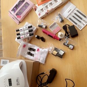 Gel Nail @ home entire kit. Used only a handful of times.